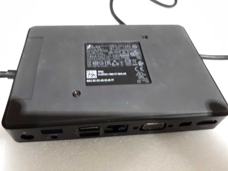 Dell K17A001 - WD15 Docking Station  K17A Thunderbolt USB-C 4K Dock only Q&