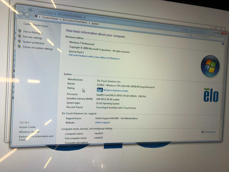 Elo 4201L 42\\" LED LCD Touchscreen Monitor 16:9 6 ms Optical Q&