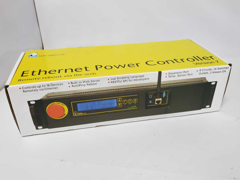Digital Loggers Ethernet Power Controller Version 7 (NEW IN BOX) |