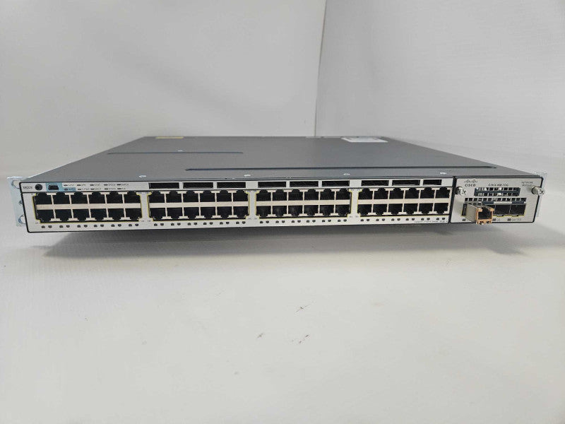 CISCO WS-C3750X-48P-S V02 Catalyst 3750-X PoE + 1x PSU )
