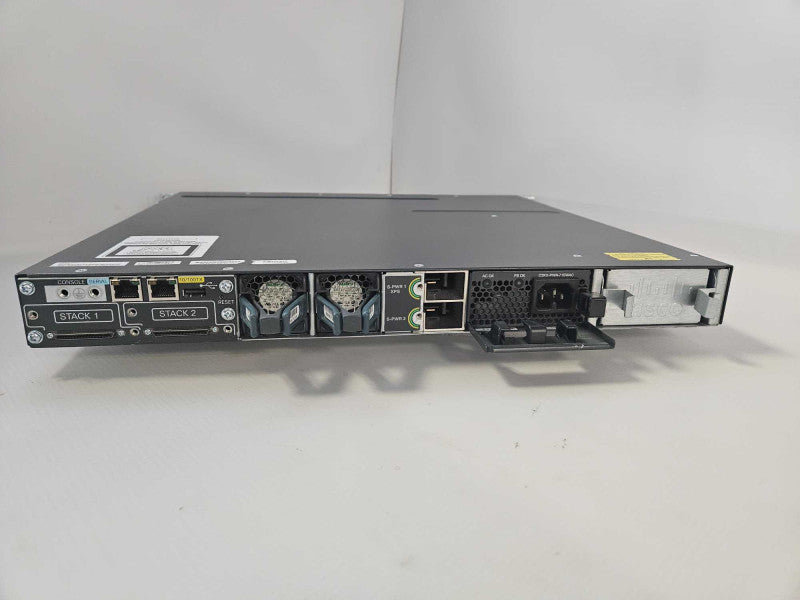 CISCO WS-C3750X-48P-S V02 Catalyst 3750-X PoE + 1x PSU )