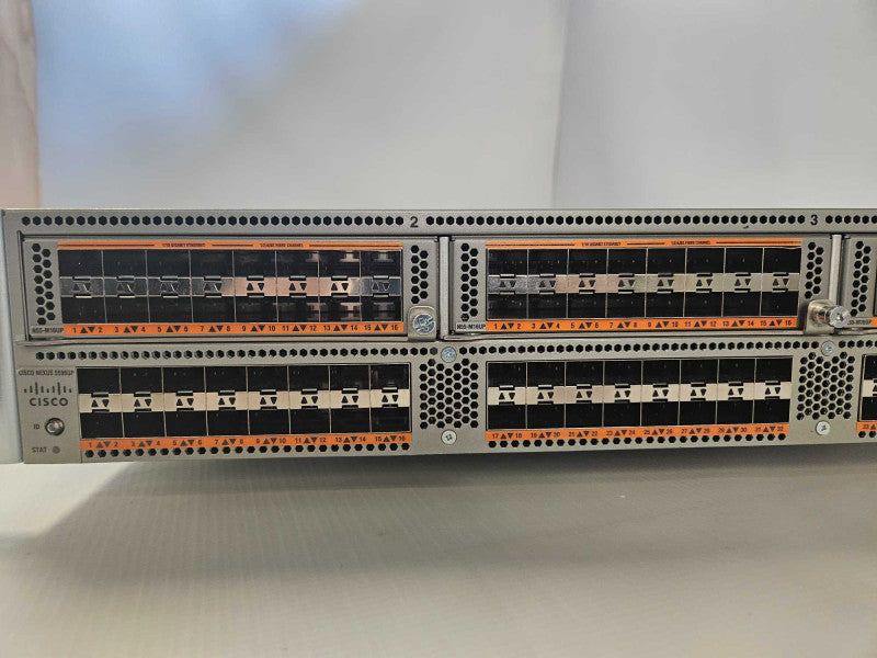 Cisco Nexus N5K-C5596 48 Port 10Gb SFP 2U Manage Fibre Channel Switch *READ* )