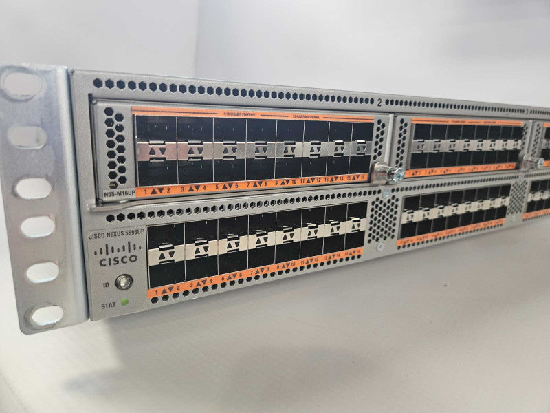 Cisco Nexus N5K-C5596 48 Port 10Gb SFP 2U Manage Fibre Channel Switch *READ* )