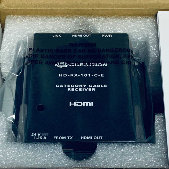 Crestron HD-RX-101-C-E. New Open box =