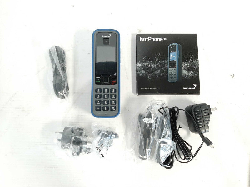 Isat Phone Pro Inmarsat Satellite phone with battery and accessories $
