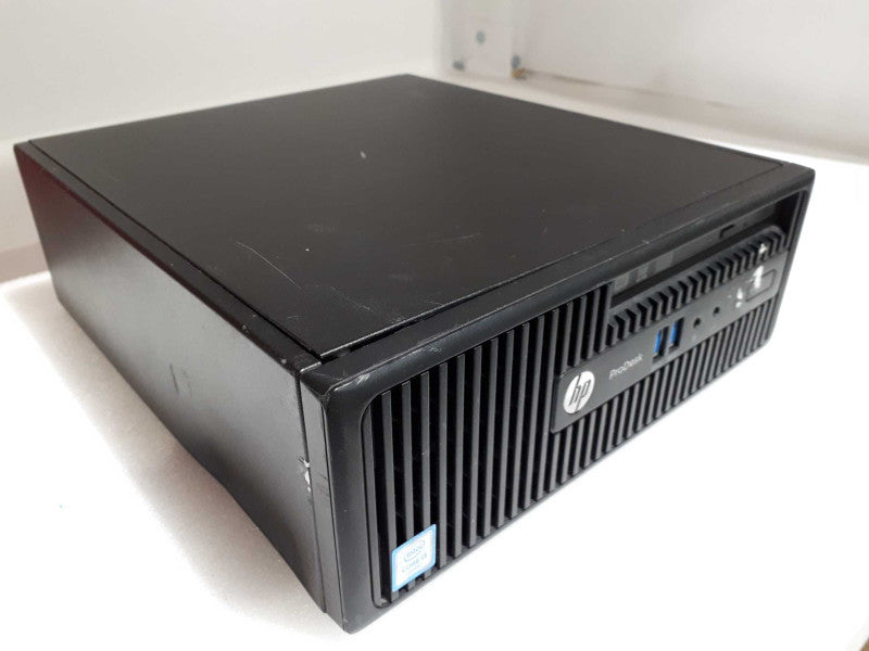 HP ProDesk 400 G3 SFF - i3-6100, 4GB RAM PC4 500GB HDD see notes &