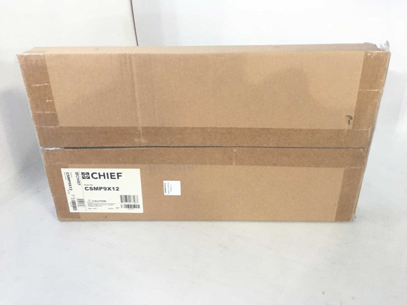 Chief CSMP9X12 Proximity Component Storage Panel Mounting Panel Black NEW