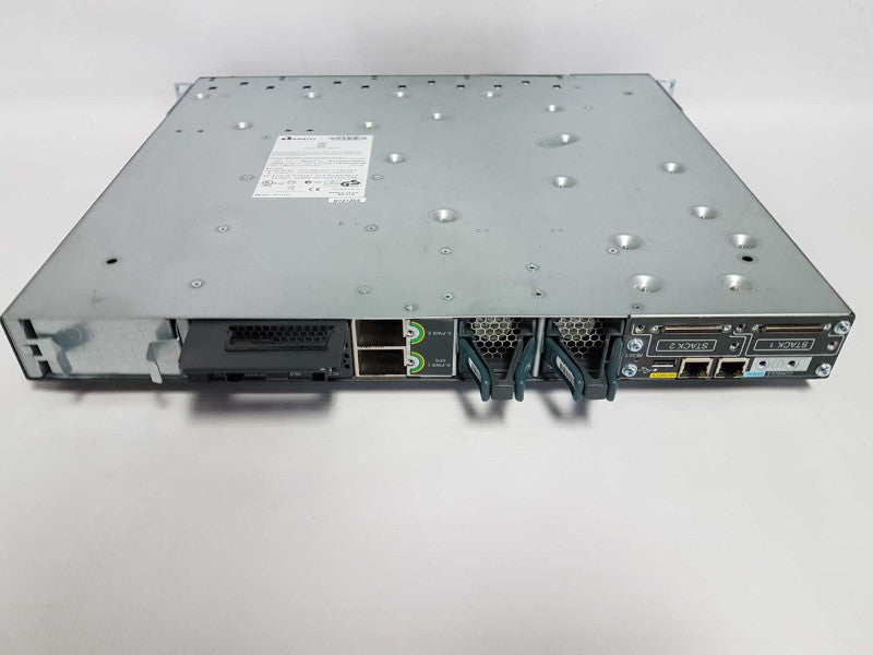 Cisco C3750X-48P-S V02 X Series PoE+ Gigabit switch / 1G module / RESET #