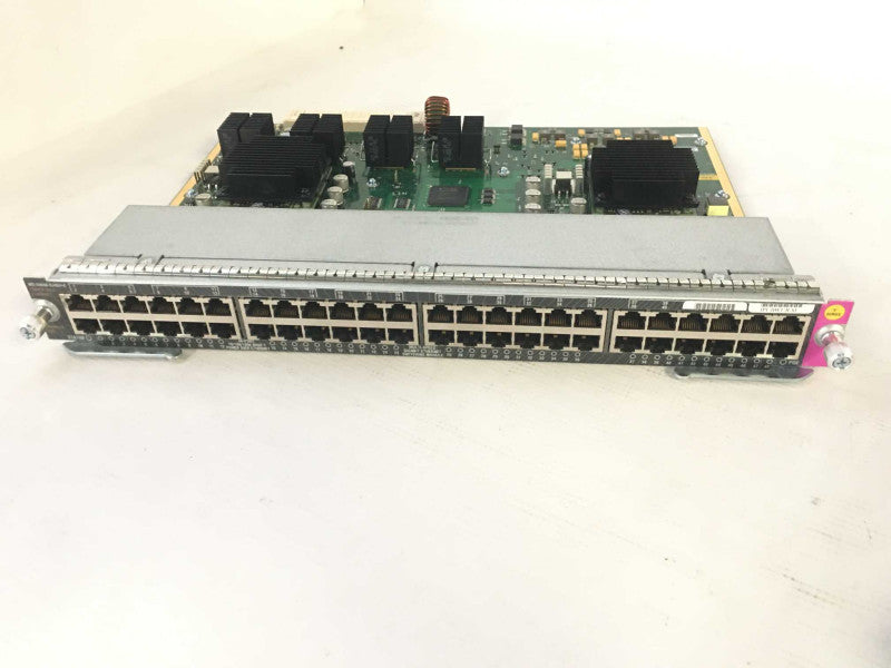 Cisco WS-X4648-RJ45V+E V09 Premium PoE 48-Port Gigabit Switch Ethernet Module Q