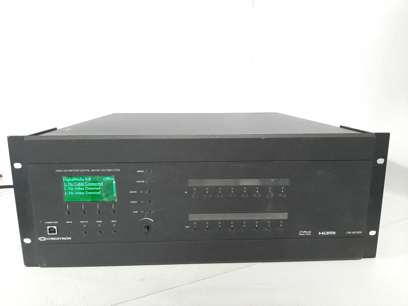 Crestron DM-MD8X8 DigitalMedia Matrix w/ DMCO-55, 2x DMC-HD, DMC-C, DMCO-30 _