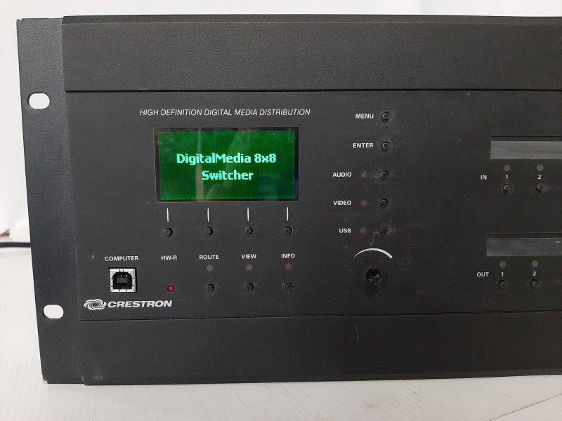 Crestron DM-MD8X8 DigitalMedia Matrix w/ DMCO-55, 2x DMC-HD, DMC-C, DMCO-30 _