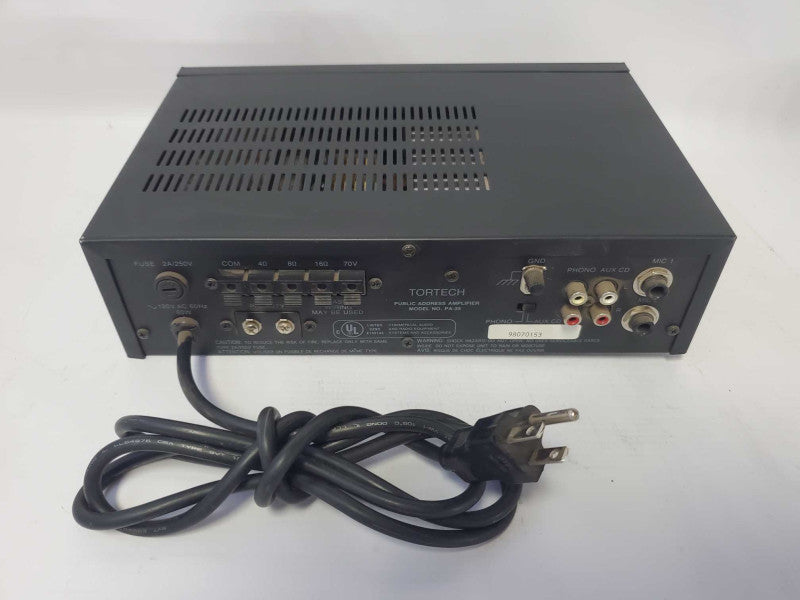 Tortech PA-35 Public Address Amp (AS-IS) |