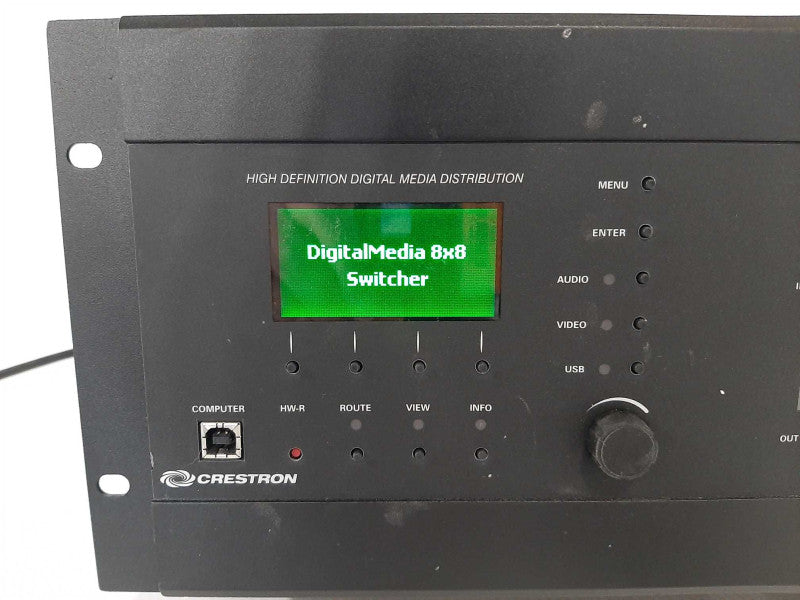 Crestron DM-MD8X8 DigitalMedia Matrix w/ 4x DMC-HD, 2x DMC-C,  DMCO-53 _