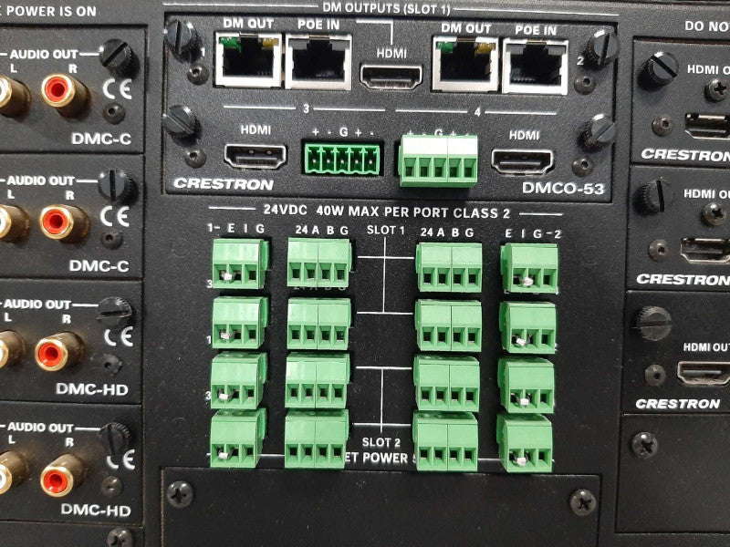 Crestron DM-MD8X8 DigitalMedia Matrix w/ 4x DMC-HD, 2x DMC-C,  DMCO-53 _