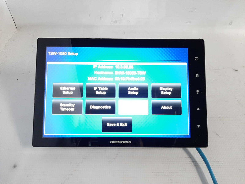 Crestron TSW-1050-B-S 10.1\\" Touch Screen Panel Control Unit Q$