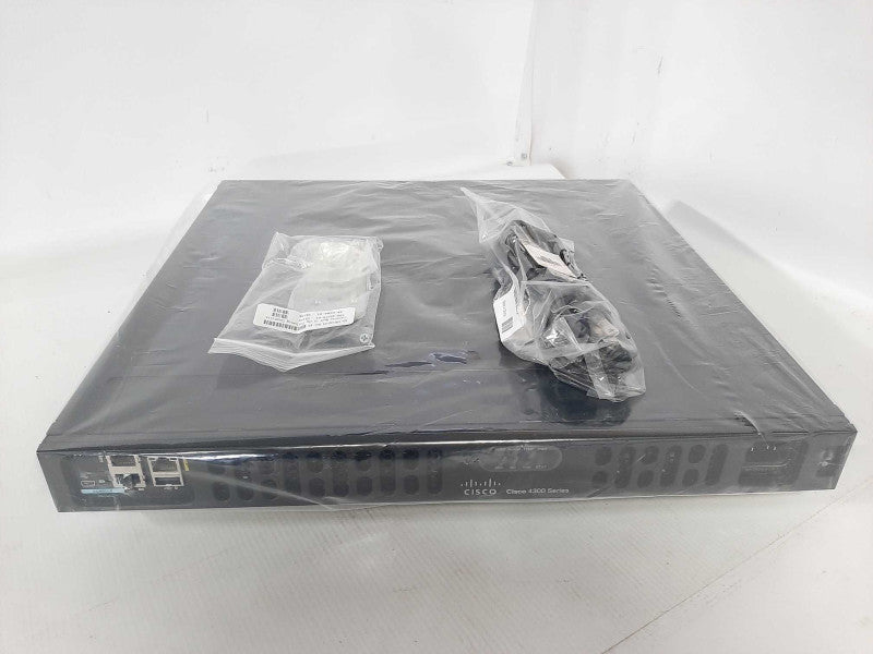 Open-Box Cisco ISR4331/K9 Integrated Services Router w/ Rack mount Ears _