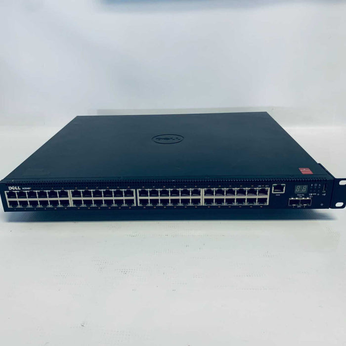Dell N2048P Network Switch 48-Port Gigabit 48-Port 1GbE PoE READ =