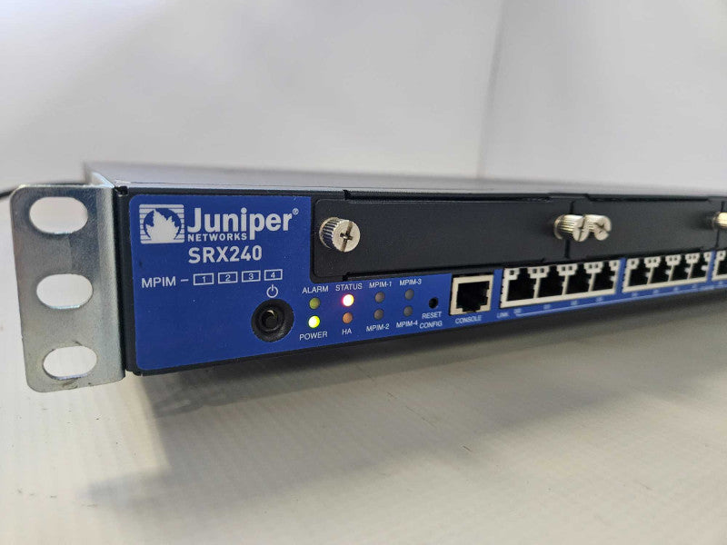 Juniper Networks SRX220 SRX220H 8-Port Gigabit PoE Gateway Firewall )