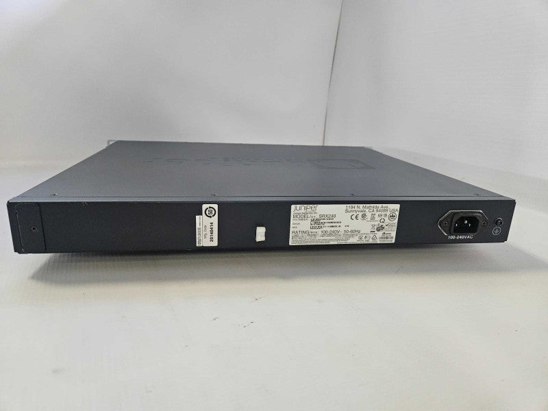 Juniper Networks SRX220 SRX220H 8-Port Gigabit PoE Gateway Firewall )