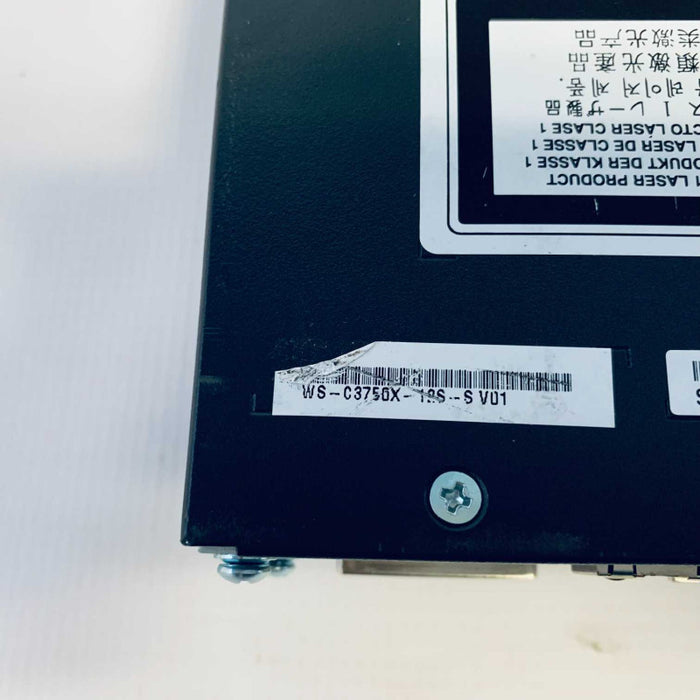 Cisco Catalyst 3750X WS-C3750X-12S-S 12-Port GbE SFP IPBase Managed Switch Q=