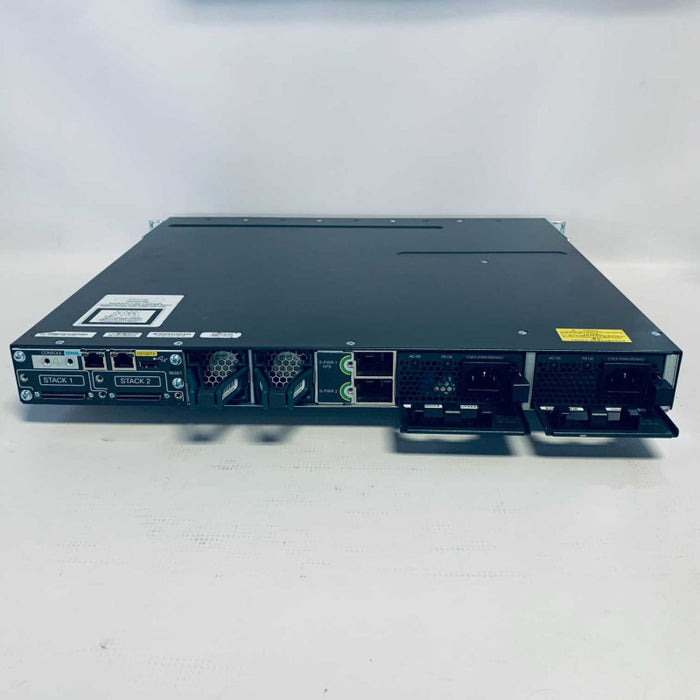 Cisco Catalyst 3750X WS-C3750X-12S-S 12-Port GbE SFP IPBase Managed Switch Q=