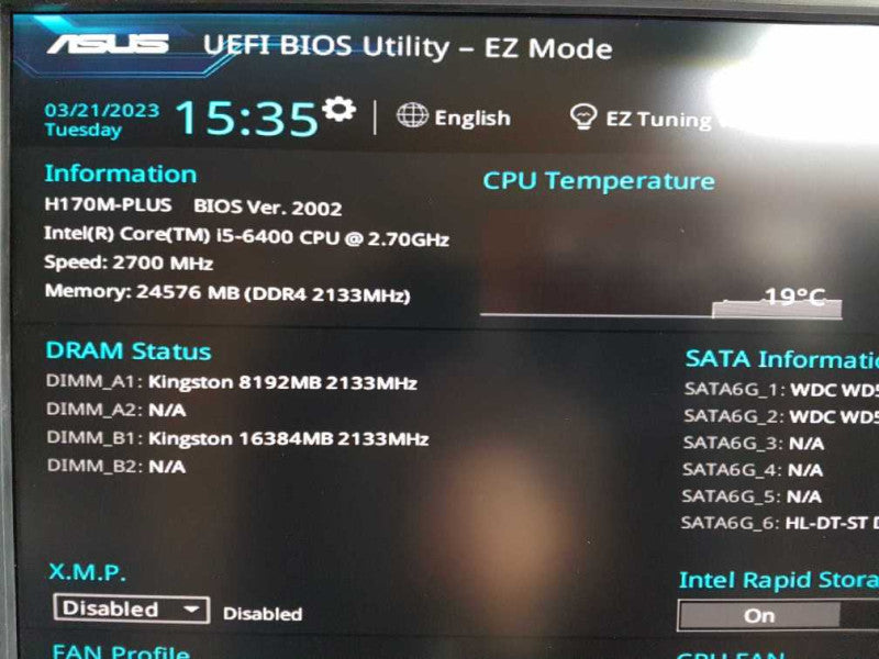 server-style PC i5-6400 @ 2.70ghz / 24gb ram / Quadro M4000 / H170M-PLUS #