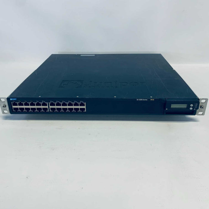 Juniper EX 4200 Series | EX4200-24T 8PoE 24 Port x2 PSUs