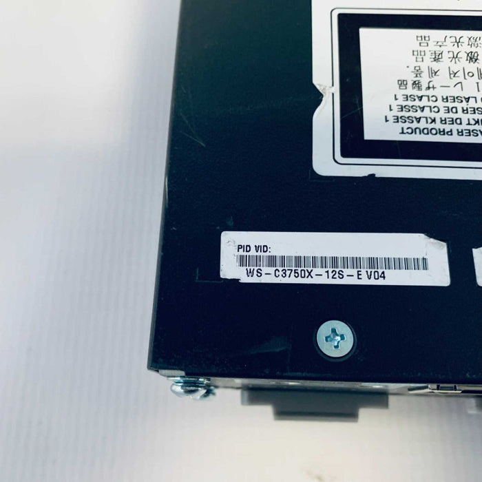 Cisco WS-C3750X-12S-E Catalyst 3750X 12 Port GE SFP IP Services =