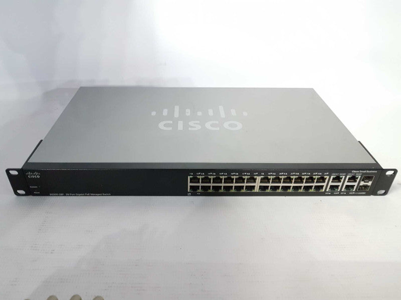 Cisco Small business SG300-28P Managed 28 Port Gigabit Ethernet Switch PoE Q#