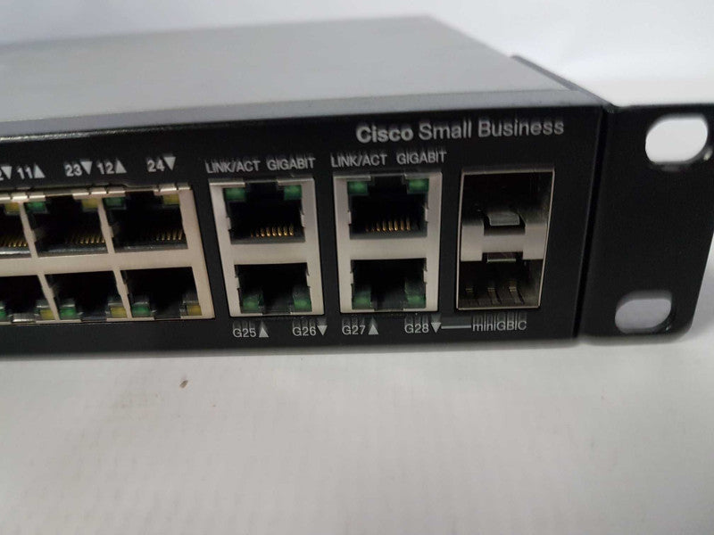 Cisco Small business SG300-28P Managed 28 Port Gigabit Ethernet Switch PoE Q#