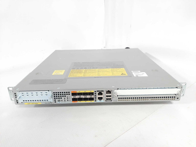 Cisco ASR1001-X Aggregation Service Router 6x 1GE SFP + 2x 10GE SFP+ Port IPB _