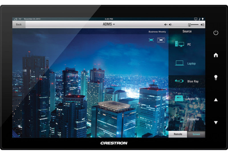 Crestron TSW-1050-B-S Room Scheduling 10.1 in Touch Screen, BLACK New =