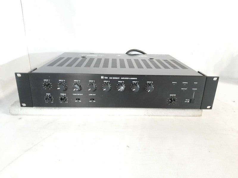 TOA A-906MK2 900 Series II 8-Channel 60-Watt Mixer Power Amplifier w/1x U-12 Q$