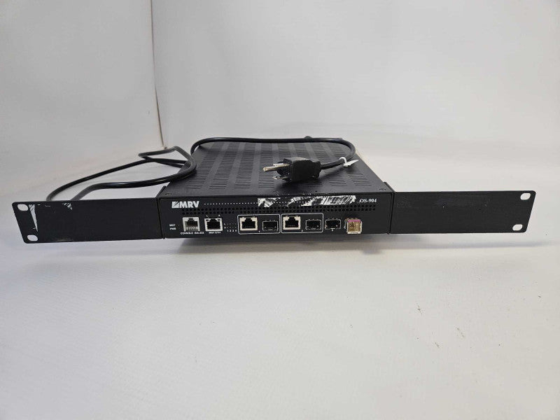 MRV OS-904 Network Switch OS904/AC-1 SFP or RJ45 10/100/1000 BASET )