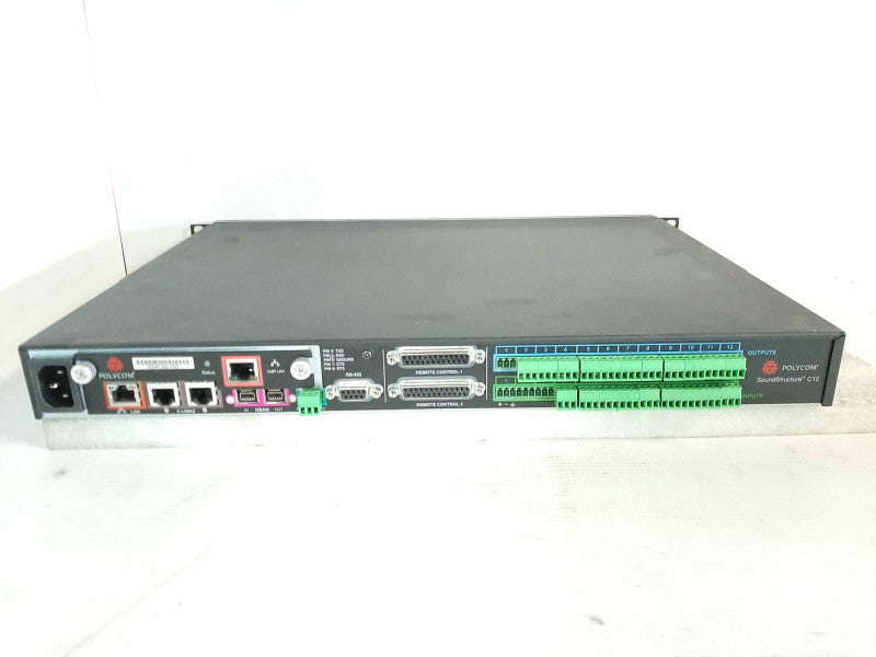 Polycom SoundStructure C12 2201-33120-001 Twelve-channel Audio Processor Q$
