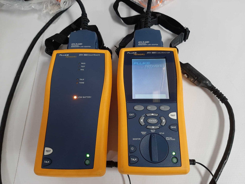 Fluke DTX-1800 Cable Analyzer  DTX-1800 Smart Remote 2x DTK-CHA001 _