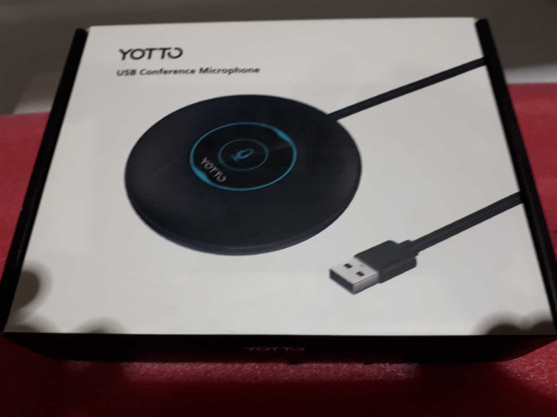 YOTTO Conference USB Microphone Condenser Mic Plug & Play YCM-20 &