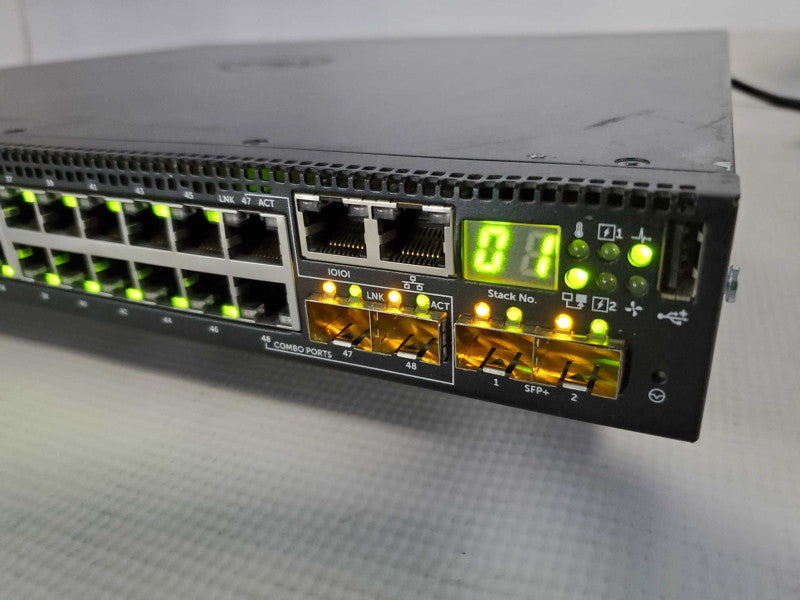 Dell N3048 48-Port Gigabit Ethernet Switch Dual Power Supply (