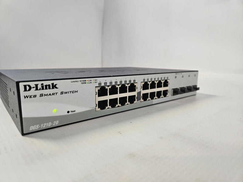 D Link DGS-1210-20 20 Port Gigabit Smart Managed Switch )