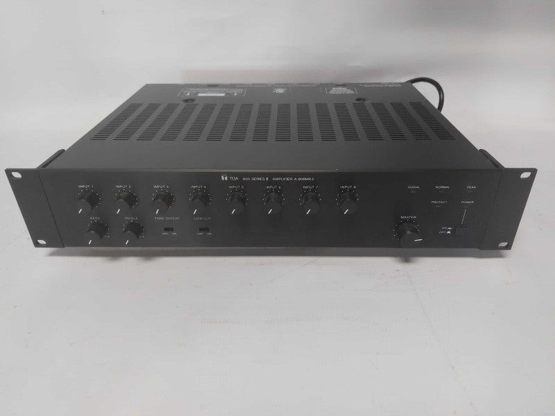 TOA A-906MK2 900 Series II 8-Channel 60-Watt Mixer Power Amplifier w/1x U-12