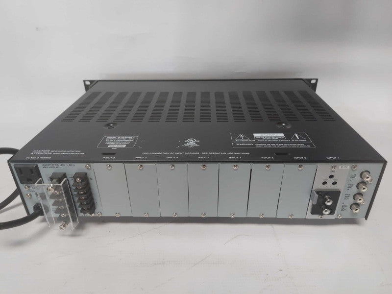 TOA A-906MK2 900 Series II 8-Channel 60-Watt Mixer Power Amplifier w/1x U-12