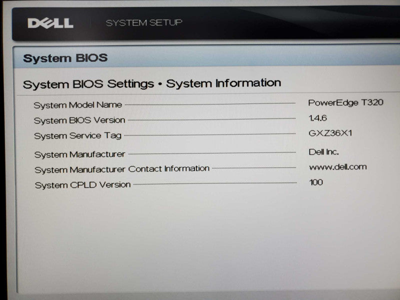 Dell PowerEdge T320 Xeon E5-2430 @ 2.2GHz 8GB DDR3 8x 3.5\\" No HDD H710 Raid (