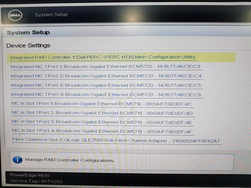 Dell Poweredge R630 2x Xeon E5-2650 V3 @ 2.30ghz / 128gb ram / H730 Mini Raid #