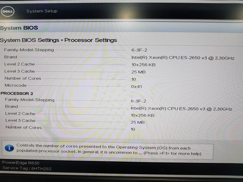 Dell Poweredge R630 2x Xeon E5-2650 V3 @ 2.30ghz / 128gb ram / H730 Mini Raid #