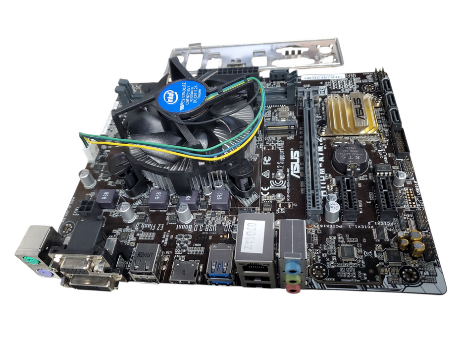 ASUS H110M-A/M.2 INTEL LGA 1151 DDR4 W/ I7-7700 3.60GHZ NO RAM NO HDD