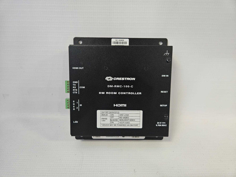 Crestron DM-RMC-100-C Digital Media 8G+ Receiver & Room Controller )