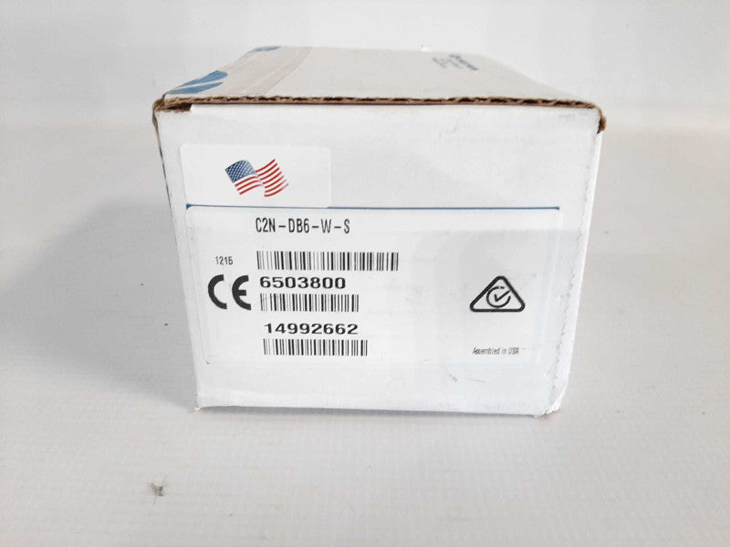 Crestron C2N-DB6-W-S  Decorator Keypad, 6-Buttons Brand New $