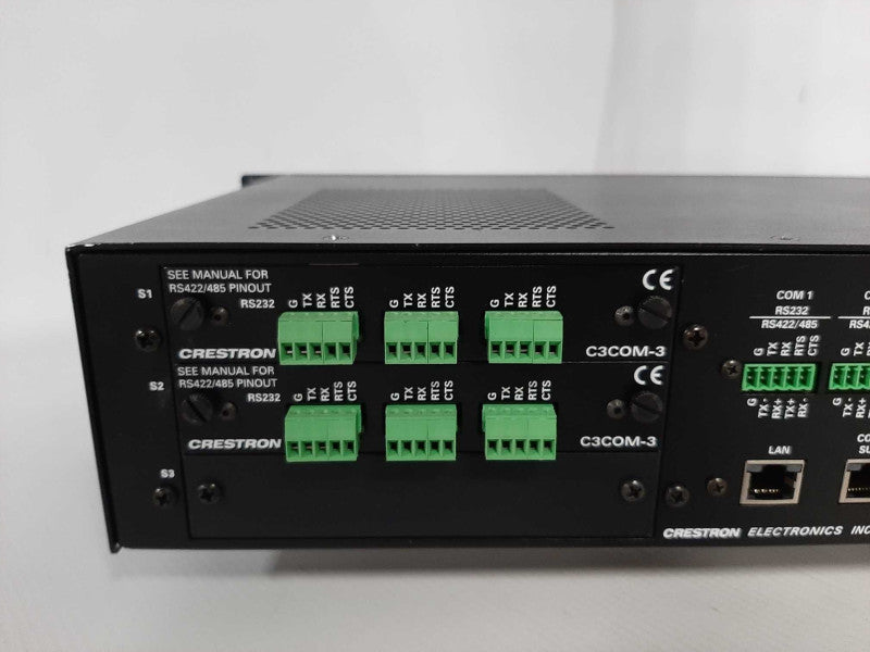 Crestron PRO3 Control System w/ 2x C3COM-3, Read _