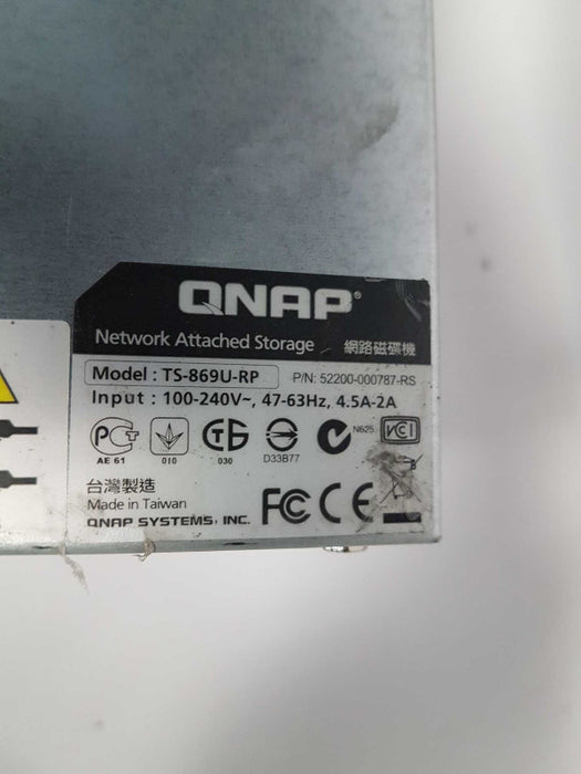 QNAP Network Attached Storage TS-869U-RP - READ Q#