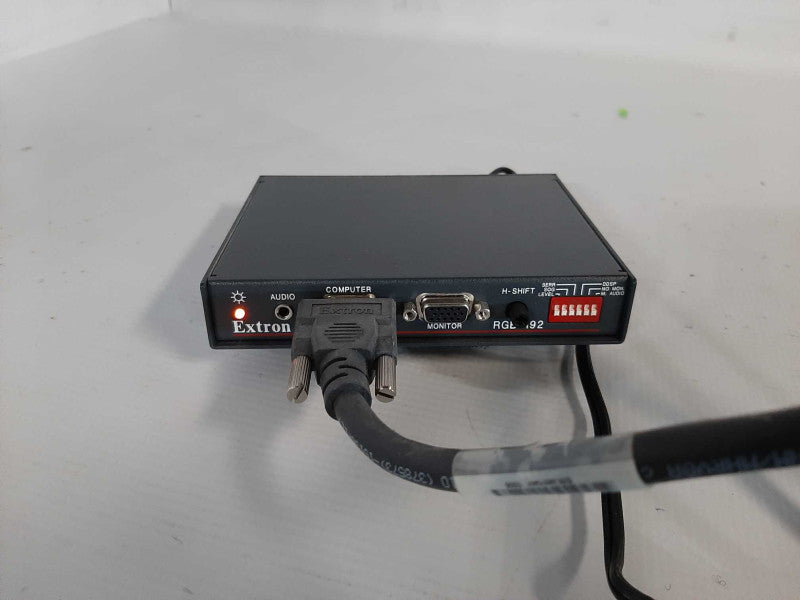 EXTRON RGB 192V VGA UNIVERSAL COMPUTER AUDIO VIDEO INTERFACE RGB192V+POWER CA $